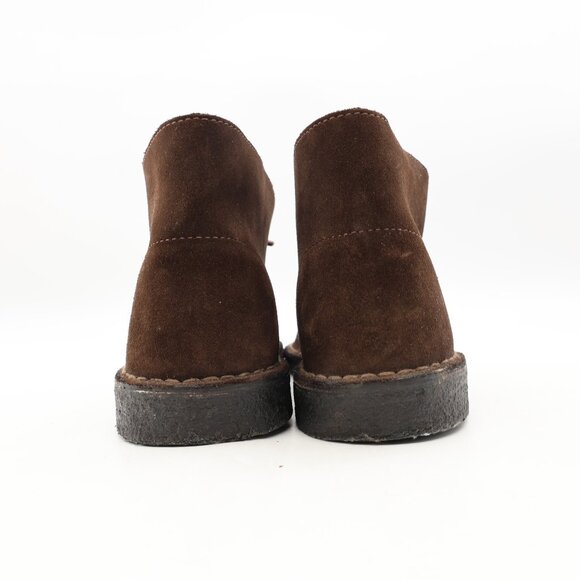 Clarks Originals Men's Size 10.5 M Brown Suede Shoes Lace Up Crepe Sole Boots - Picture 5 of 10